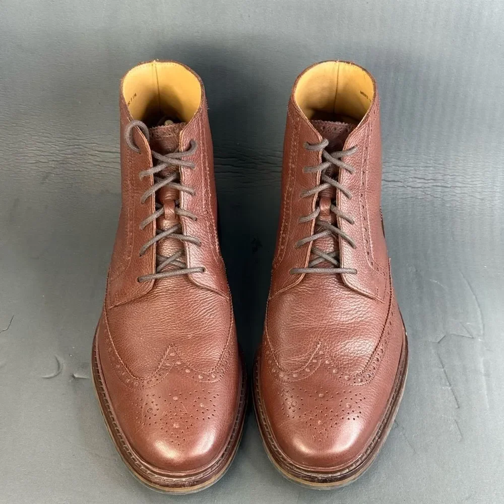 Cole Haan Williams Welt II chukka boot brown leather mens size 11.5